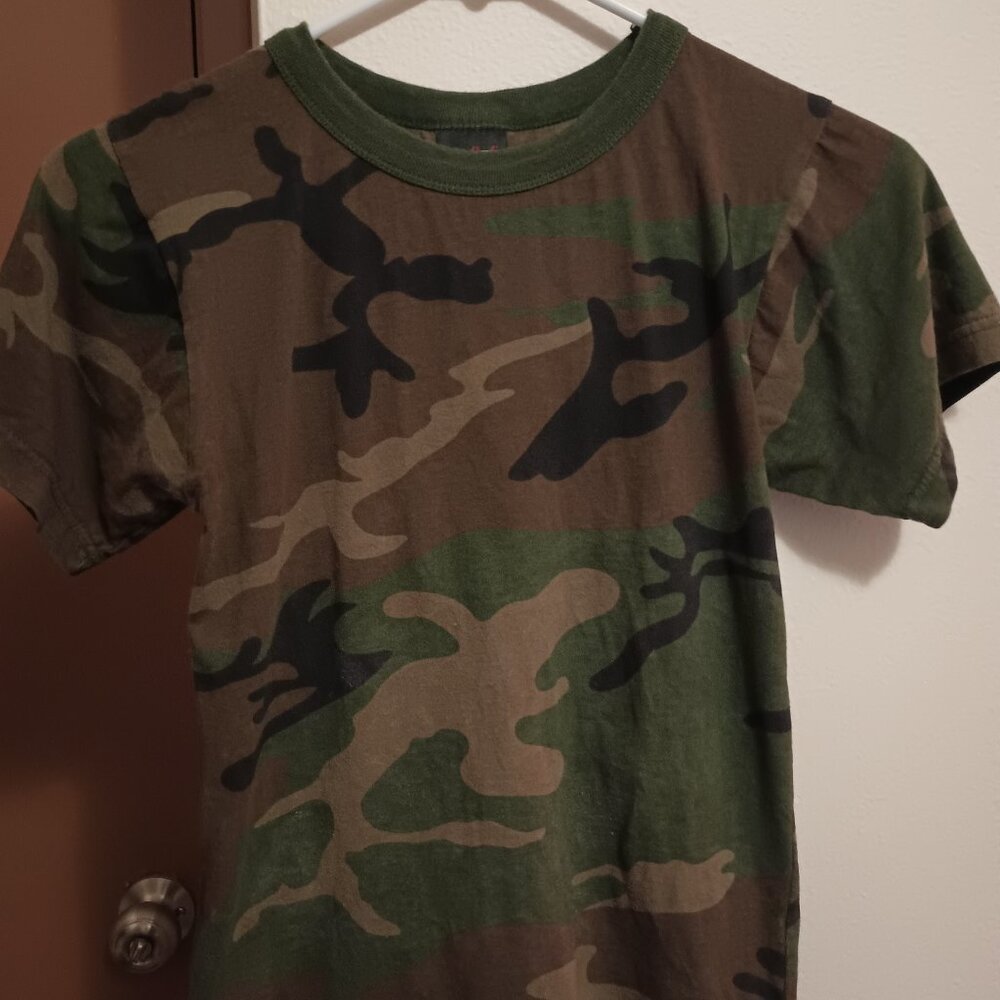 Vintage camo shirt